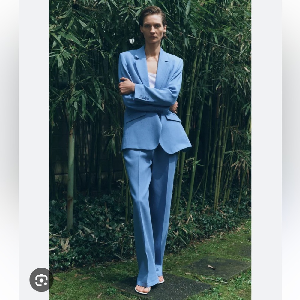 Zara Linen Blend Blazer ZW
Collection & ZW Collection Linen
Blend Pants